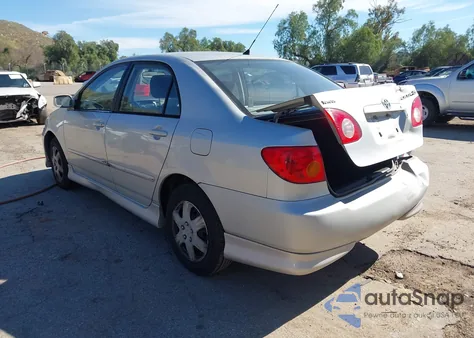 2003 Toyota Corolla S z USA, uszkodzony, nr VIN 1NXBR32EX3Z116288